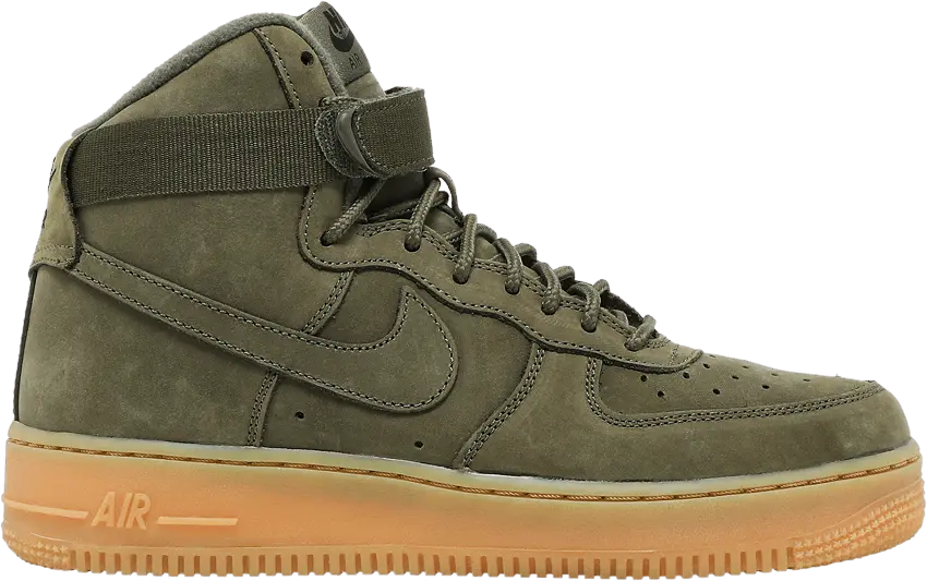  Nike Air Force 1 High Medium Olive Dark Gum