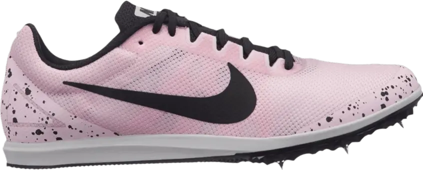  Nike Wmns Zoom Rival D 10 &#039;Pink Black Speckle&#039;