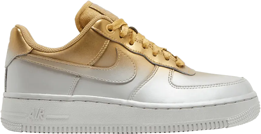  Nike Air Force 1 Low Gold Silver (Women&#039;s)