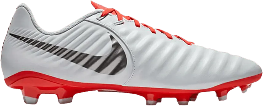 Nike Tiempo Legend 7 Academy FG &#039;White Grey Crimson&#039;