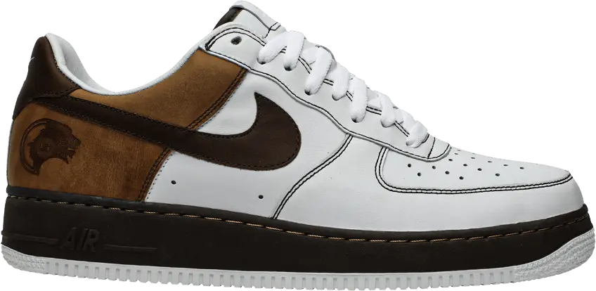  Nike Air Force 1 Low LE &#039;LeBron - White Baroque Brown&#039; Sample