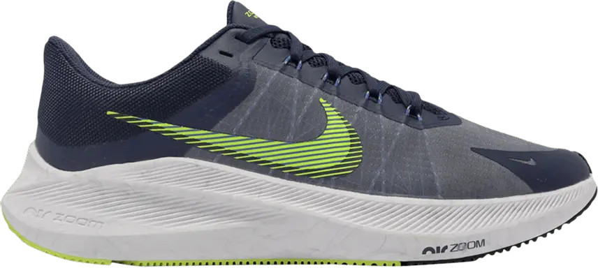  Nike Zoom Winflo 8 &#039;Midnight Navy Volt&#039;