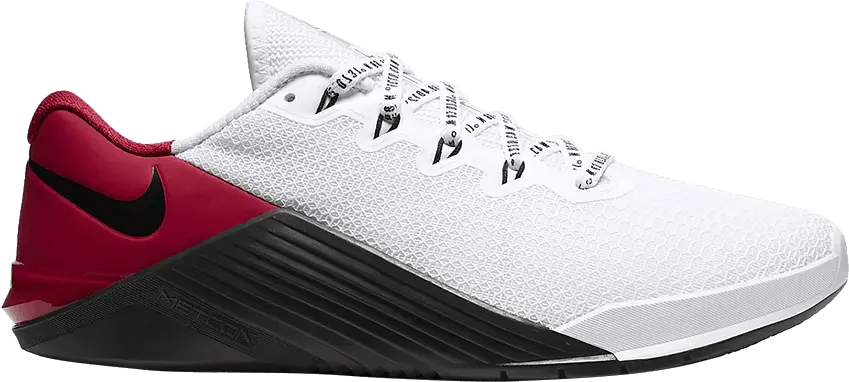  Nike Metcon 5 + &#039;White Black Red&#039;