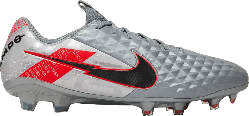 Nike Tiempo Legend 8 Elite FG Metallic Bomber Grey