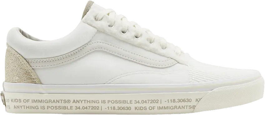  Vans Kids Of Immigrants x Old Skool 36 DX &#039;White Bandana&#039;