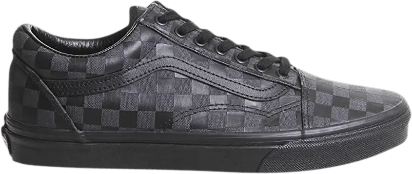  Vans Old Skool &#039;High Density Black Checkerboard&#039;