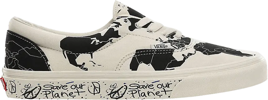  Vans Save Our Planet x Era &#039;White Black&#039;