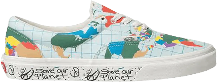  Vans Save Our Planet x Era &#039;World Map&#039;