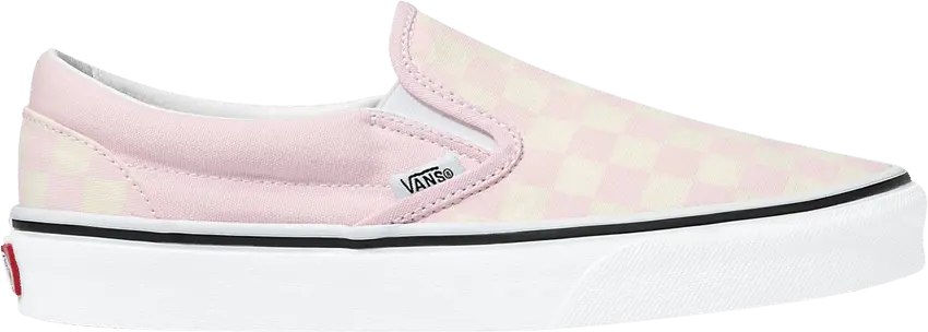  Vans Classic Slip-On &#039;Blushing Checkerboard&#039;