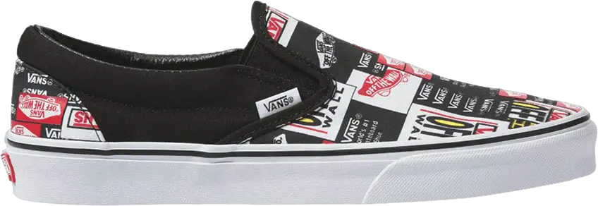  Vans Slip-On &#039;Label Mix&#039;