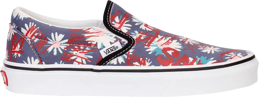  Vans Classic Slip-On &#039;Floral&#039;