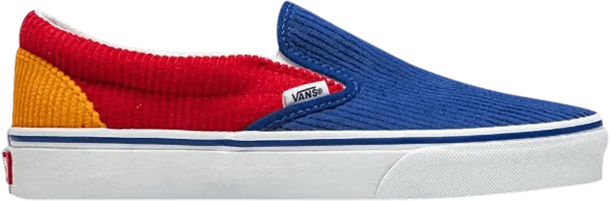  Vans Classic Slip-On &#039;Corduroy - Primary&#039;