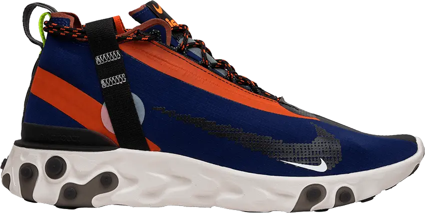 Nike React Runner Mid WR ISPA Blue Void Team Orange