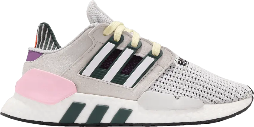  Adidas Wmns EQT Support 91/18 &#039;Grey Clear Pink&#039;