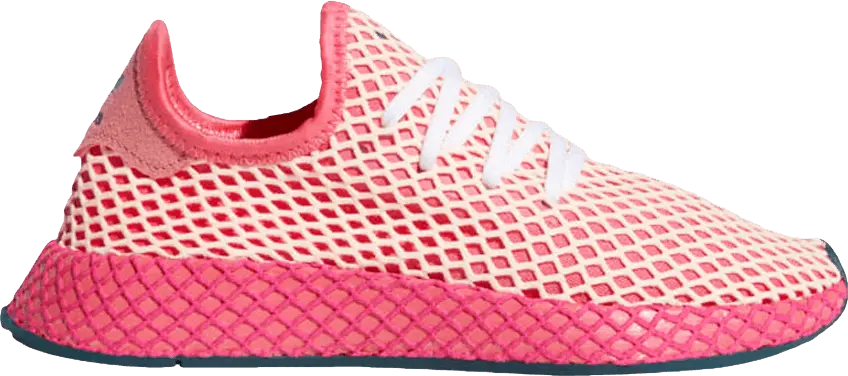  Adidas Deerupt Runner J &#039;Real Pink&#039;