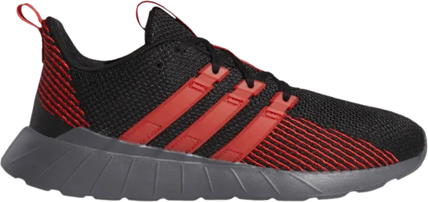  Adidas Questar Flow &#039;Core Black Red&#039;