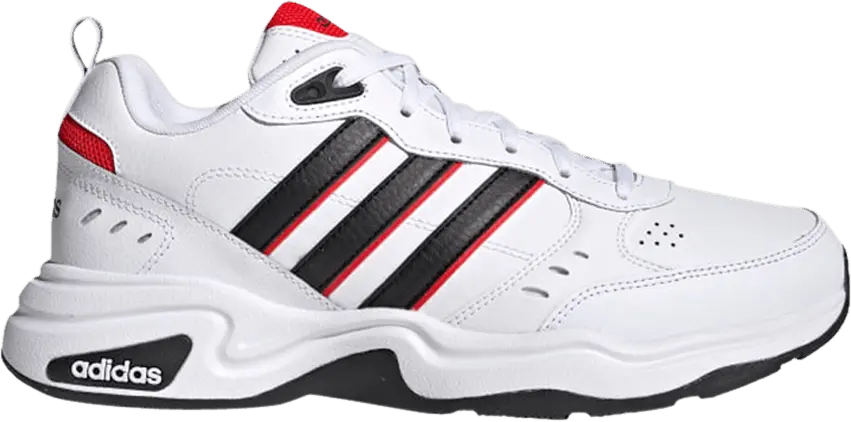 Adidas Strutter Wide &#039;White Black Red&#039;