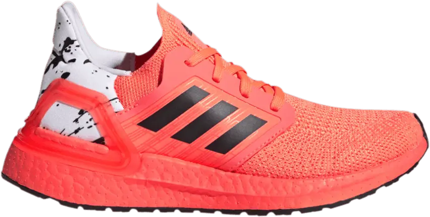  Adidas UltraBoost 20 J &#039;Solar Red&#039;