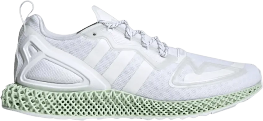 Adidas ZX 2K 4D &#039;Triple White&#039; Sample