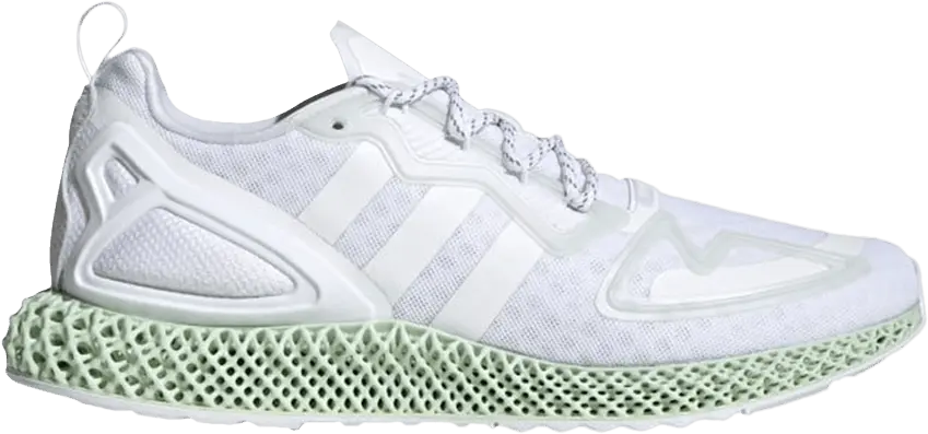 Adidas ZX 2K 4D &#039;Triple White&#039;