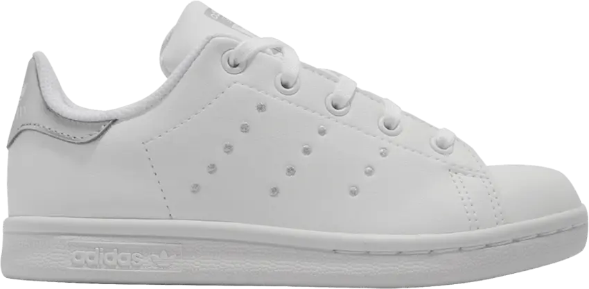  Adidas Stan Smith J &#039;White Silver Metallic&#039;