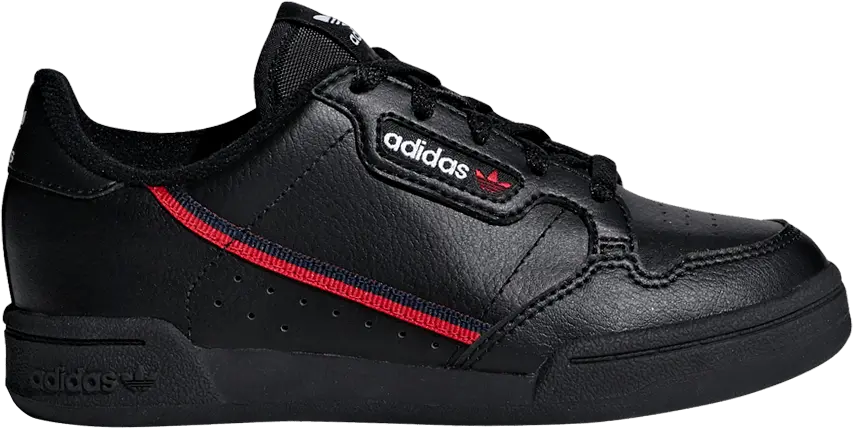  Adidas Continental 80 J &#039;Black Scarlet&#039;