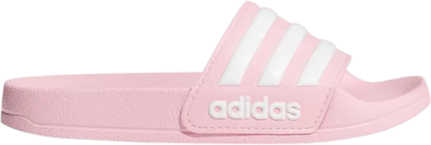  Adidas Adilette Shower Slides J &#039;True Pink&#039;