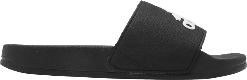  Adidas Adilette Shower J &#039;Black White&#039;