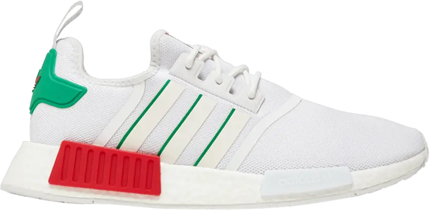  Adidas NMD_R1 &#039;White Red Green&#039;