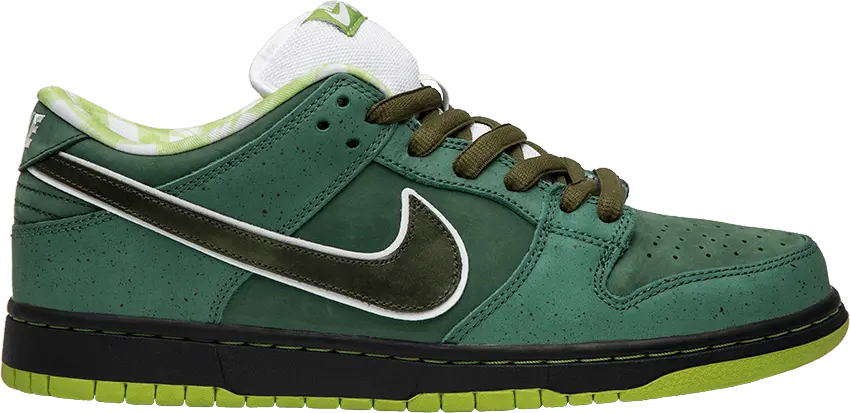  Nike Concepts x Dunk Low SB &#039;Green Lobster&#039; Special Box