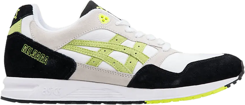  Asics Gel Saga &#039;White Flash Yellow&#039;