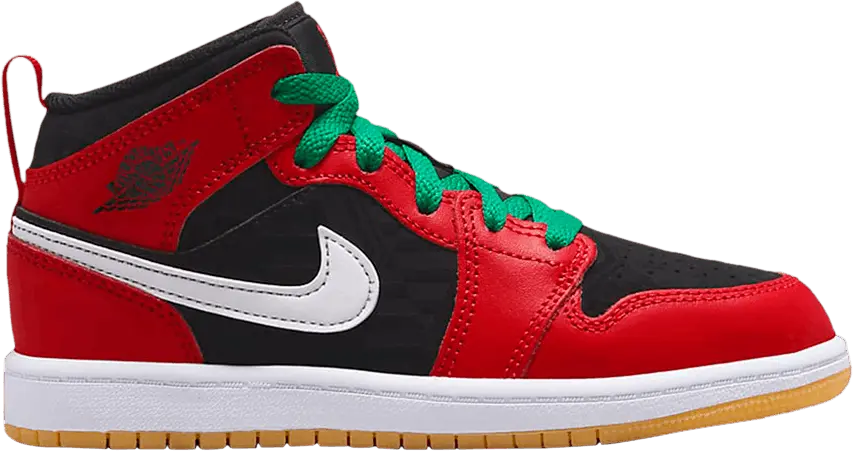  Air Jordan 1 Mid SE PS &#039;Christmas&#039;