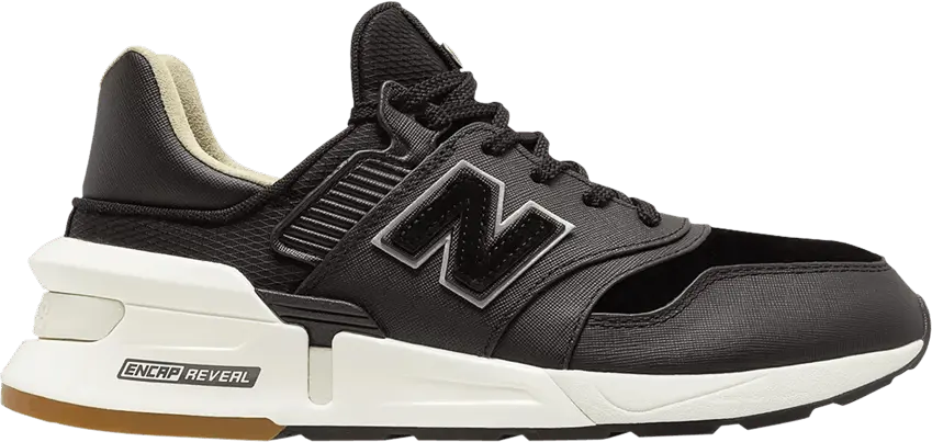  New Balance 997S &#039;Black Saffiano Leather&#039;