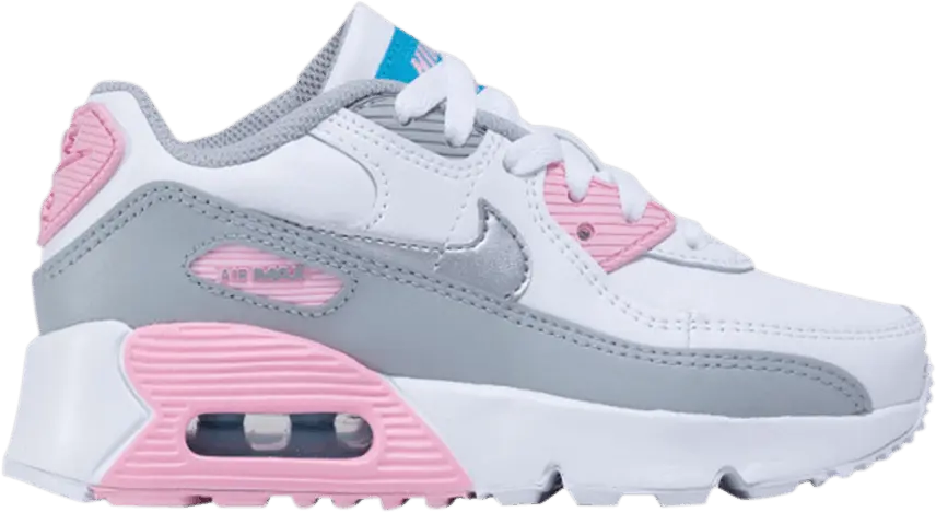  Nike Air Max 90 Leather PS &#039;Metallic Silver Pink&#039;