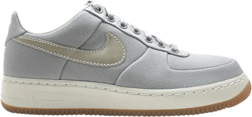  Nike Air Force 1 Low Supreme Canvas Medium Grey