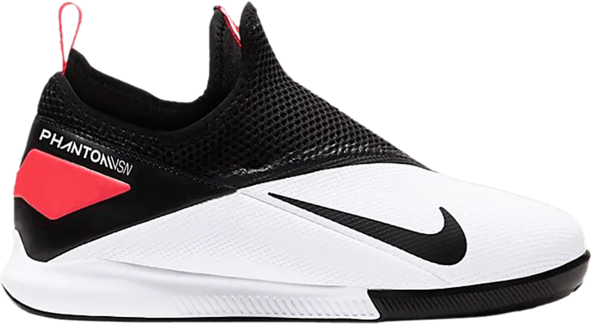 Nike Phantom Vision 2 Academy DF IC GS &#039;White Crimson Black&#039;