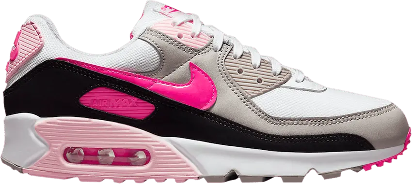  Nike Air Max 90 Rose Hot Pink (Women&#039;s)