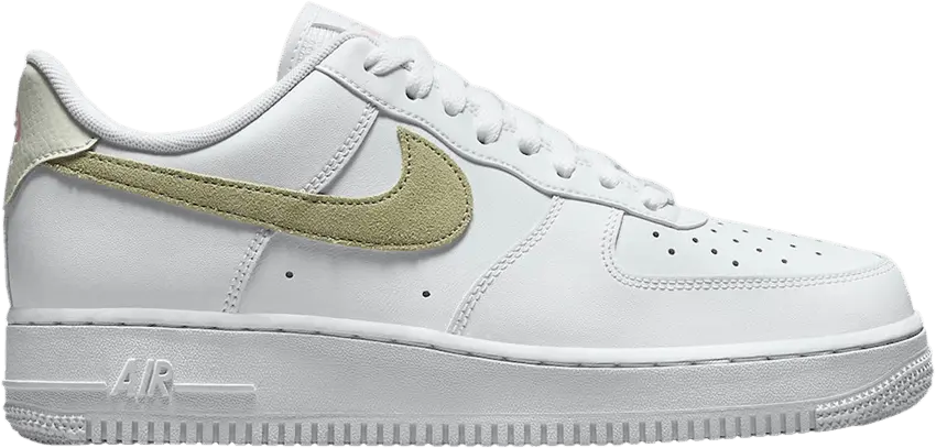  Nike Air Force 1 Low White Olive (Women&#039;s)