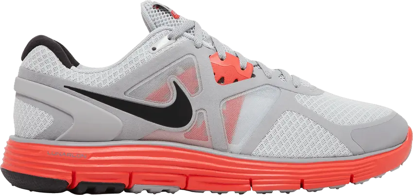 Nike LunarGlide+ 3 &#039;Pure Platinum Max Orange&#039;