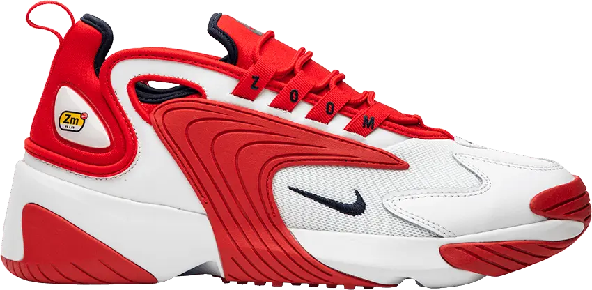  Nike Zoom 2K Off White University Red