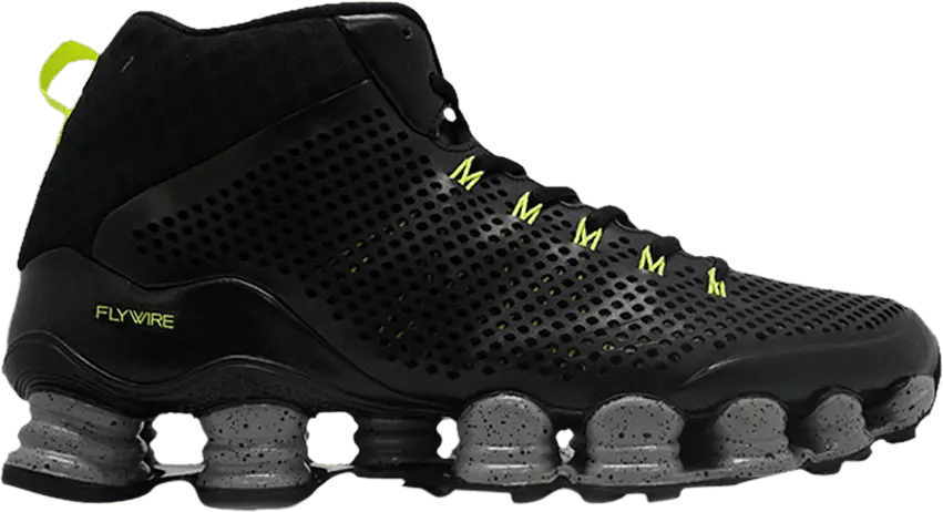 Nike Shox TLX Mid SP &#039;Black Silver Volt&#039;