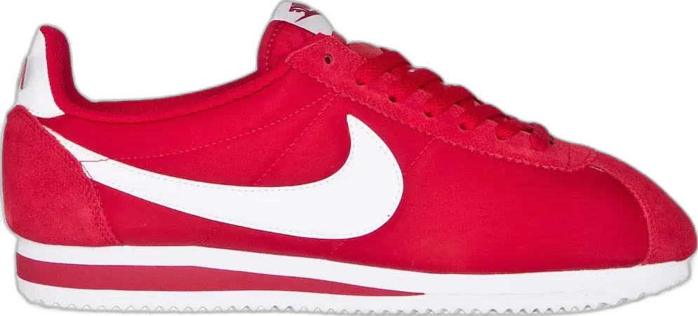  Nike Classic Cortez Nylon Red White