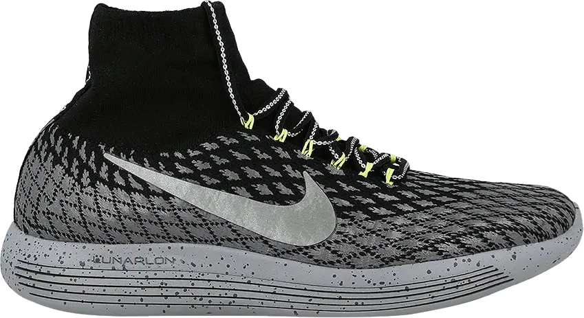 Nike LunarEpic Flyknit Shield &#039;Dark Grey Black&#039;