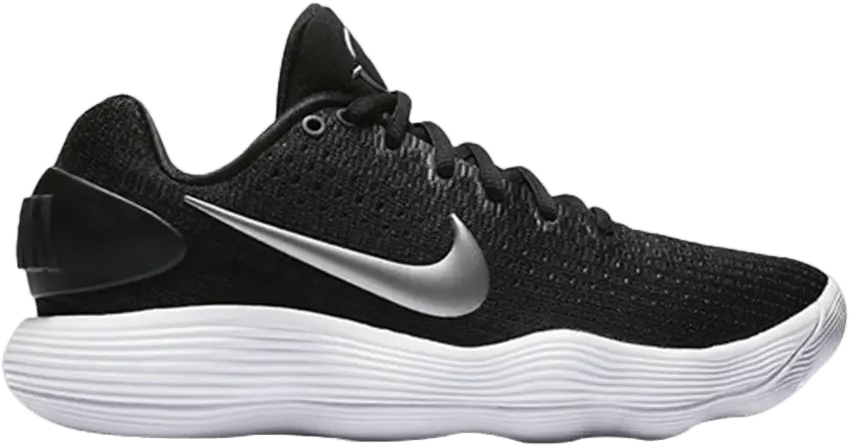 Nike Wmns Hyperdunk 2017 Low &#039;Black Metallic Silver&#039;