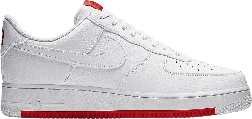  Nike Air Force 1 Low &#039;07 White Habanero Red