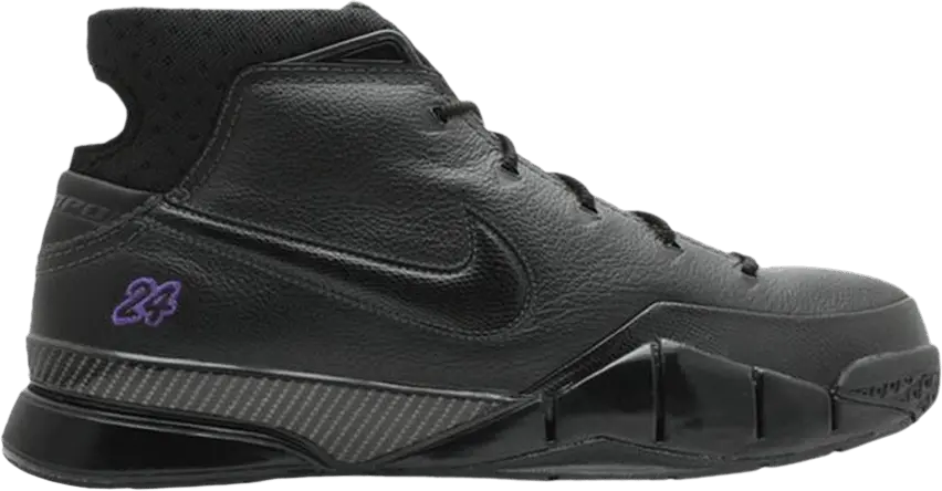  Nike Zoom Kobe 1 &#039;Black Varsity Purple&#039; Sample