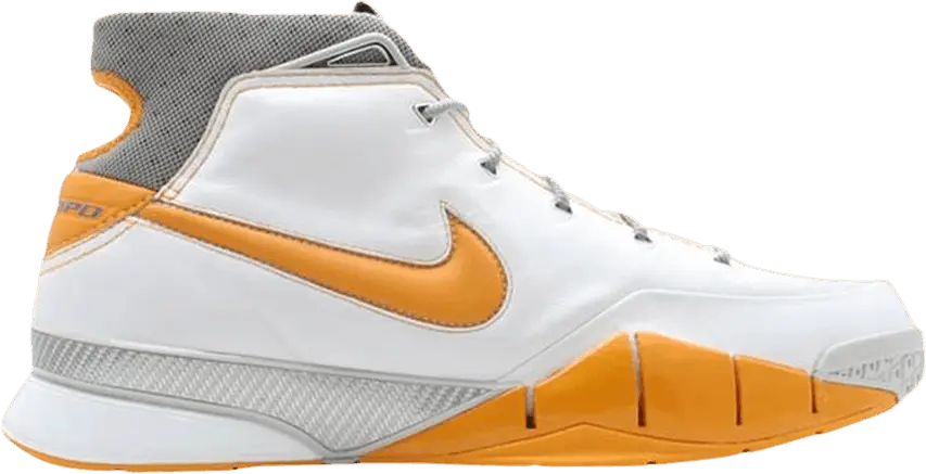 Nike Zoom Kobe 1 &#039;Grey Varsity Maize&#039; Sample