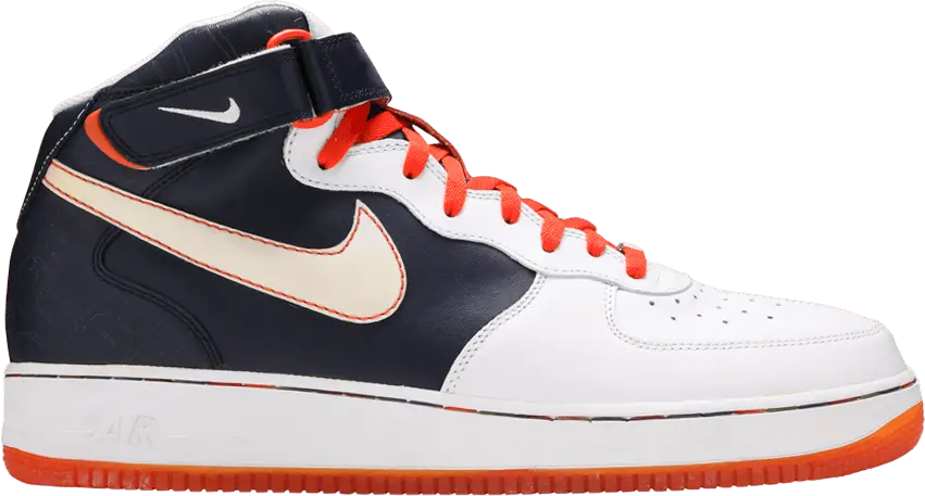  Nike Air Force 1 Mid &#039;07 Orange Blaze