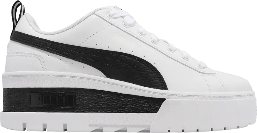 Puma Mayze Wedge White Black (Women&#039;s)