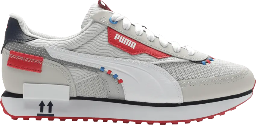 Puma Future Rider &#039;S&amp;S - Glacier Grey Red&#039;